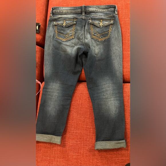 A.N.A. (A New Approach) Women’s Capris Faded Blue Crop Stretch Pants Jeans Sz 6 - Picture 4 of 5